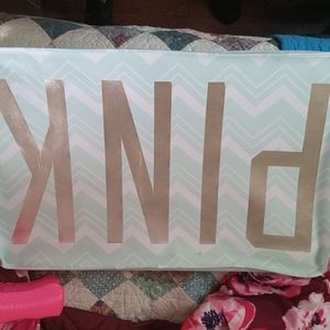 Mint mini trunk pink mini trunk pup shirt pink small bin